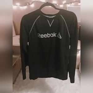 Black Long sleeved Reebok sweatshirt